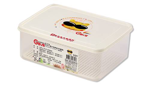 K-310 吉米不漏保鮮盒(附網墊)2200cc